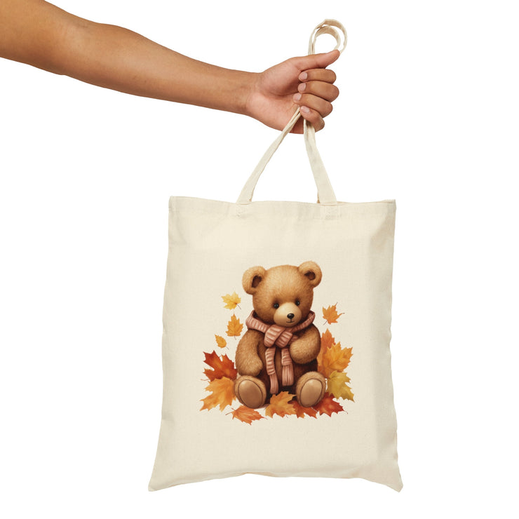 Cute Bear Tote Bag, Personalised Tote Bag For Bear Lovers, Reusable Shopping Bag, Mothers Day Gifts For Women, Bear Gift, Birthday